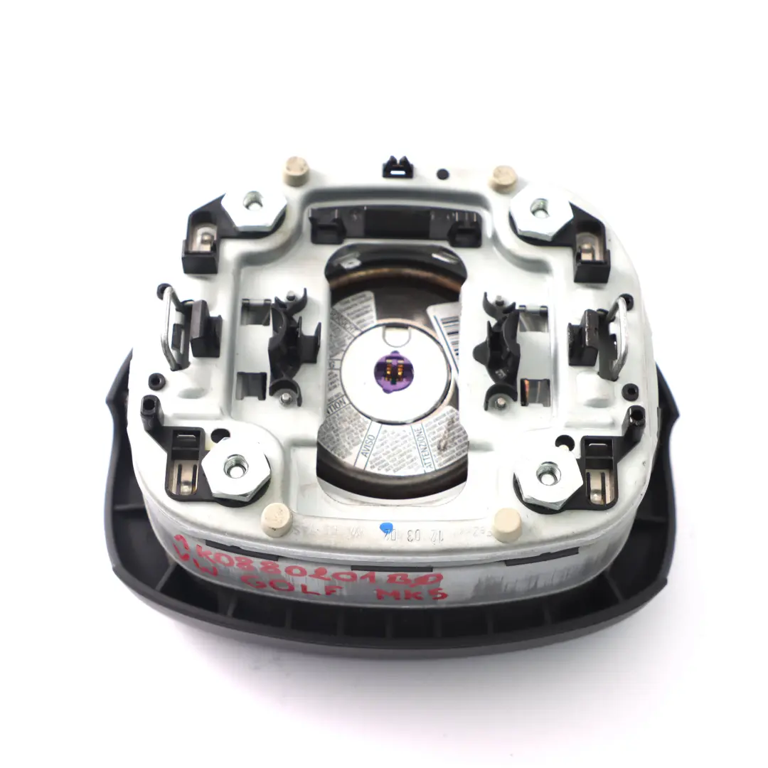 Módulo de Aire Lado Conductor Negro para VW Volkswagen Golf 5 Volante con número de pieza 1K0880201BQ VW Volkswagen Golf 5 Volante Módulo de Aire Lado Conductor Negro - SKU 1K0880201BQ - Número de pieza 1K0880201BQ