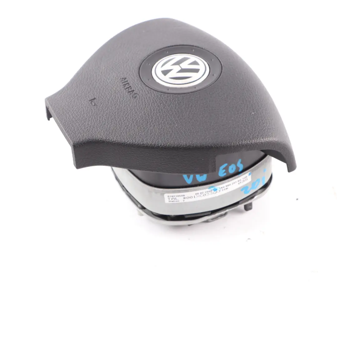 Volant Airbag côté conducteur Module pour Volkswagen Eos Golf 5 à propos du numéro de pièce 1K0880201BS1QB Volkswagen Eos Golf 5 Volant Airbag côté conducteur Module - SKU 1K0880201BS1QB - Numéro de pièce 1K0880201BS1QB