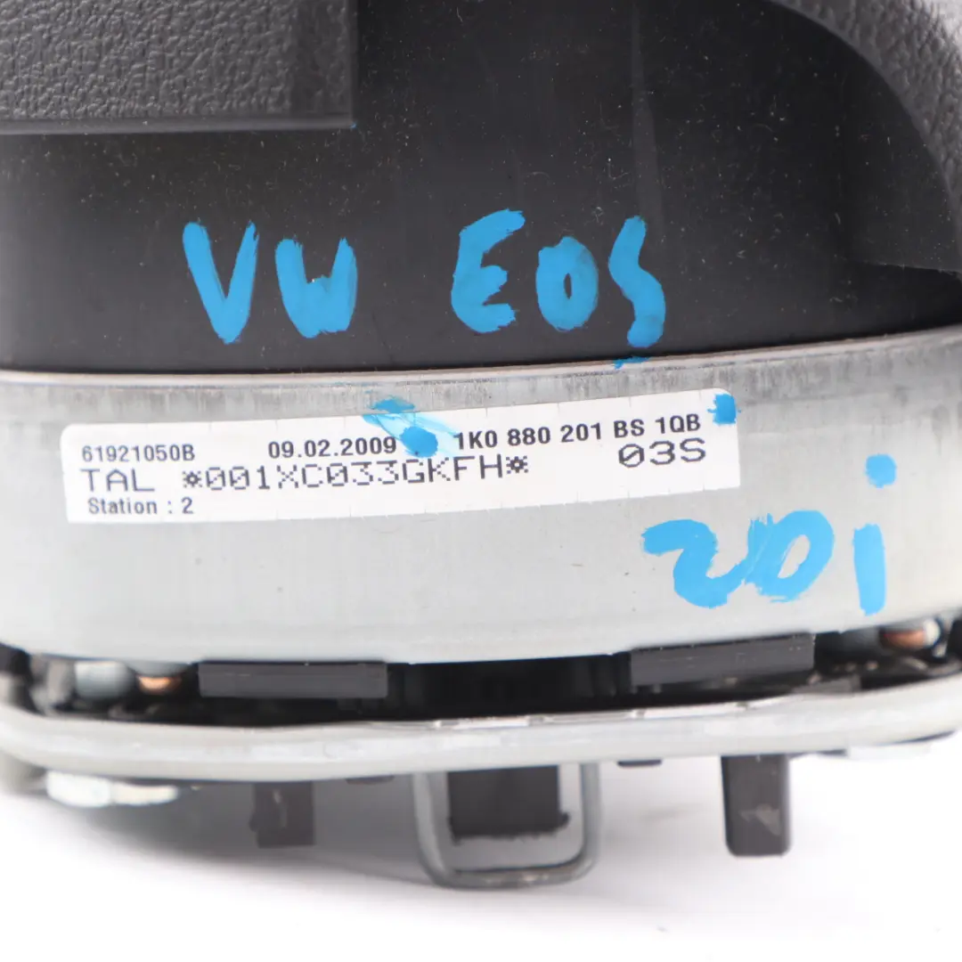 Airbag lato guida modulo volante per Volkswagen Eos Golf 5 con numero di parte 1K0880201BS1QB Volkswagen Eos Golf 5 Airbag lato guida modulo volante - SKU 1K0880201BS1QB - Numero di parte 1K0880201BS1QB