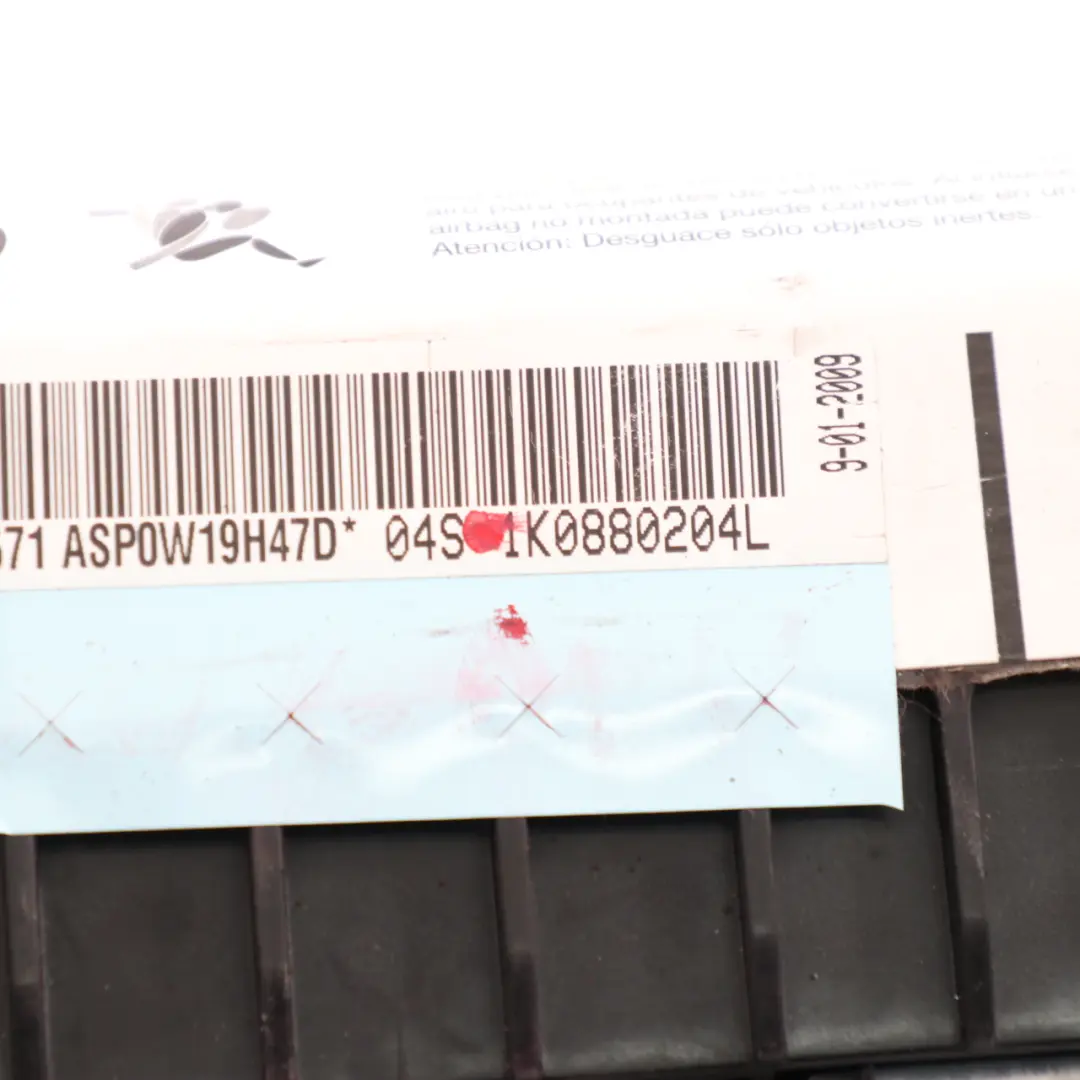 Poduszka Airbag Pasażera do VW Volkswagen Golf 5 o numerze 1K0880204L VW Volkswagen Golf 5 Poduszka Airbag Pasażera - SKU 1K0880204L - Numer Części 1K0880204L