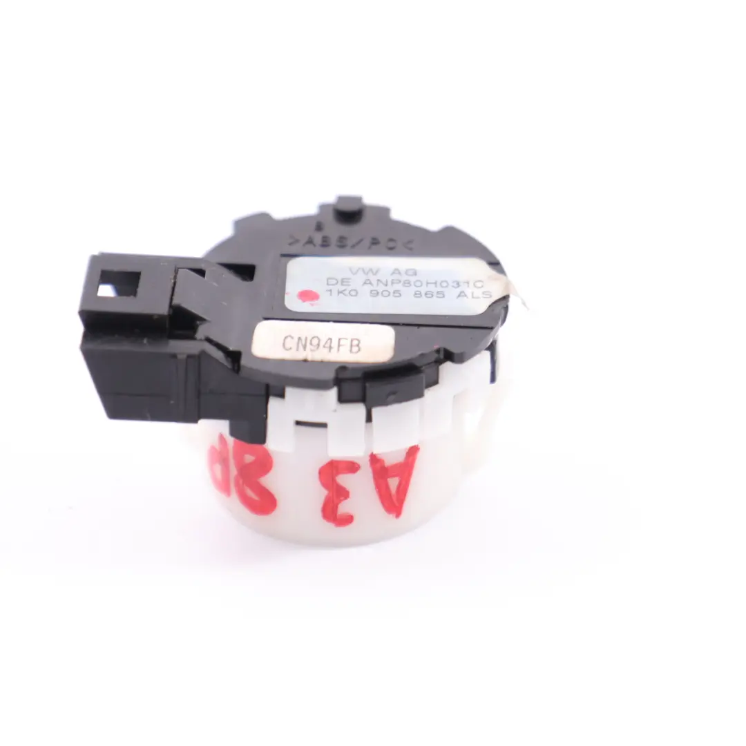 Audi A3 8P Commutateur d'allumage Unité de module de contrôle 1K0 905 865 - SKU 1K0905865 - Numéro de pièce 1K0905865