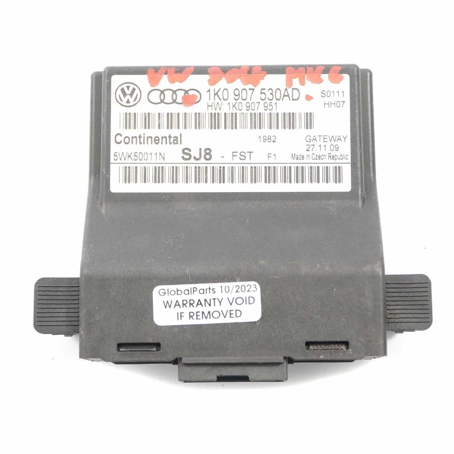 VW Volkswagen Golf 6 Gateway Control Unit Module ECU 1K0907530AD