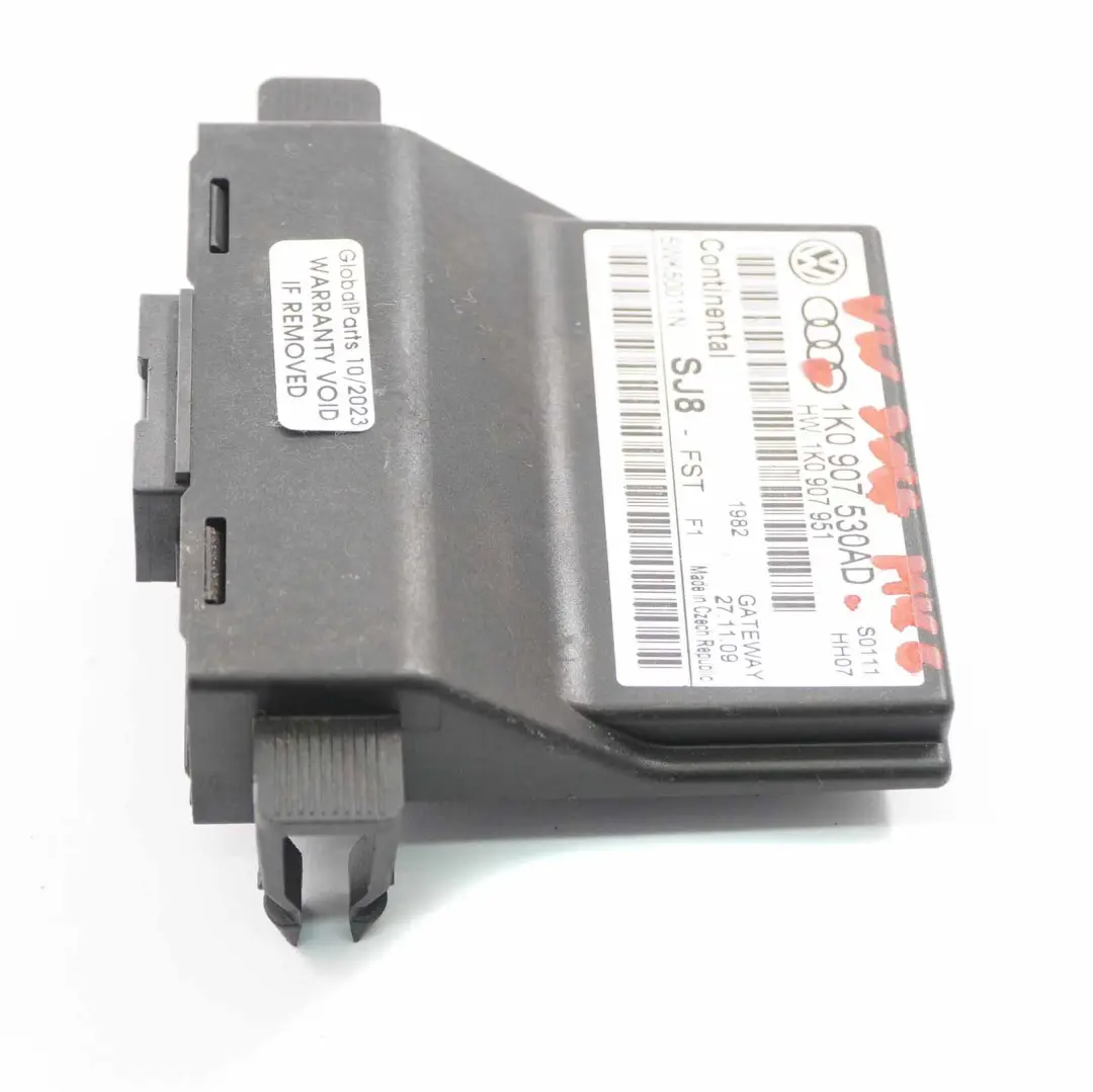 Gateway Control Unit Module ECU to VW Volkswagen Golf 6 with Part number 1K0907530AD VW Volkswagen Golf 6 Gateway Control Unit Module ECU - SKU 1K0907530AD - Part number 1K0907530AD