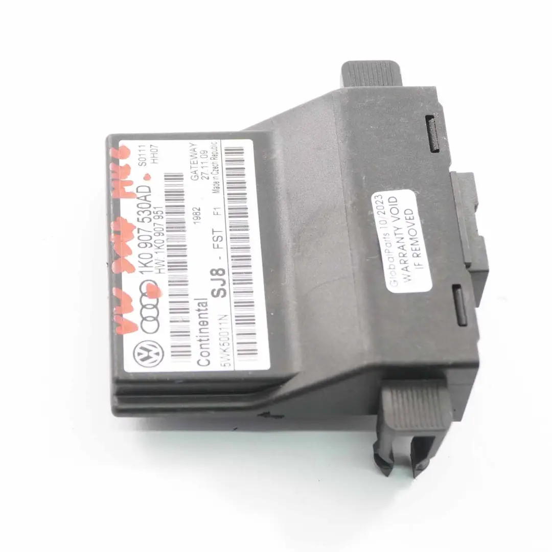 VW Volkswagen Golf 6 Modulo Centralina Gateway ECU - SKU 1K0907530AD - Numero di parte 1K0907530AD
