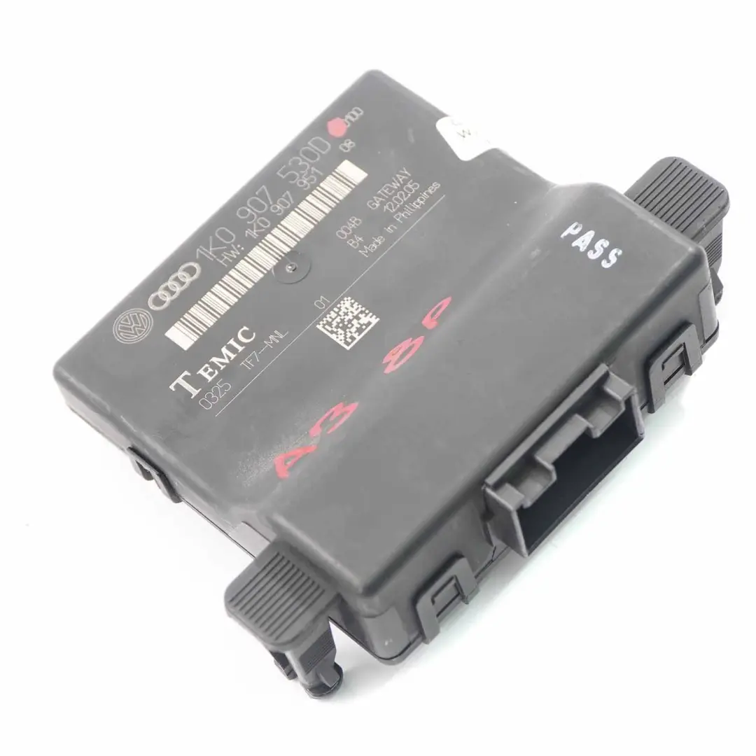 Central Gateway Control Unit Module Relay ECU Audi A3 8P - SKU 1K0907530D - Part number 1K0907530D