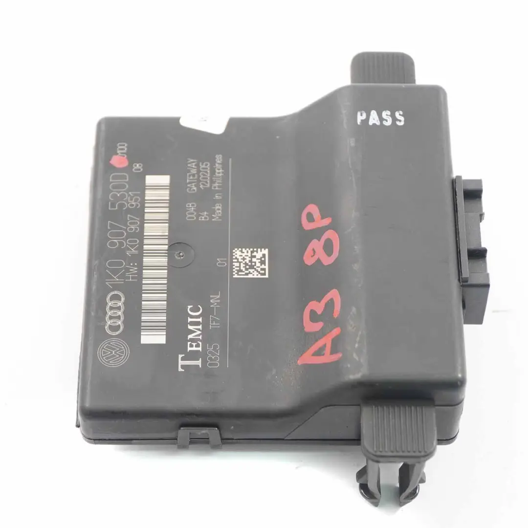 Central Gateway Control Unit Module Relay ECU Audi A3 8P - SKU 1K0907530D - Part number 1K0907530D