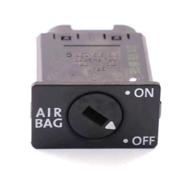 VW Golf 5 Pasajero Airbag Interruptor de Desactivación Botón Bloqueo 1K0919237C