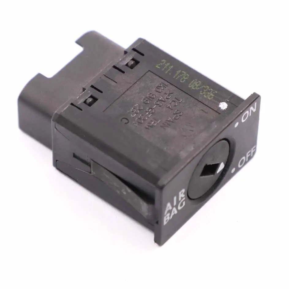 VW Golf 5 Interrupteur désactivation de l'airbag Bouton verrouillage - SKU 1K0919237C - Numéro de pièce 1K0919237C