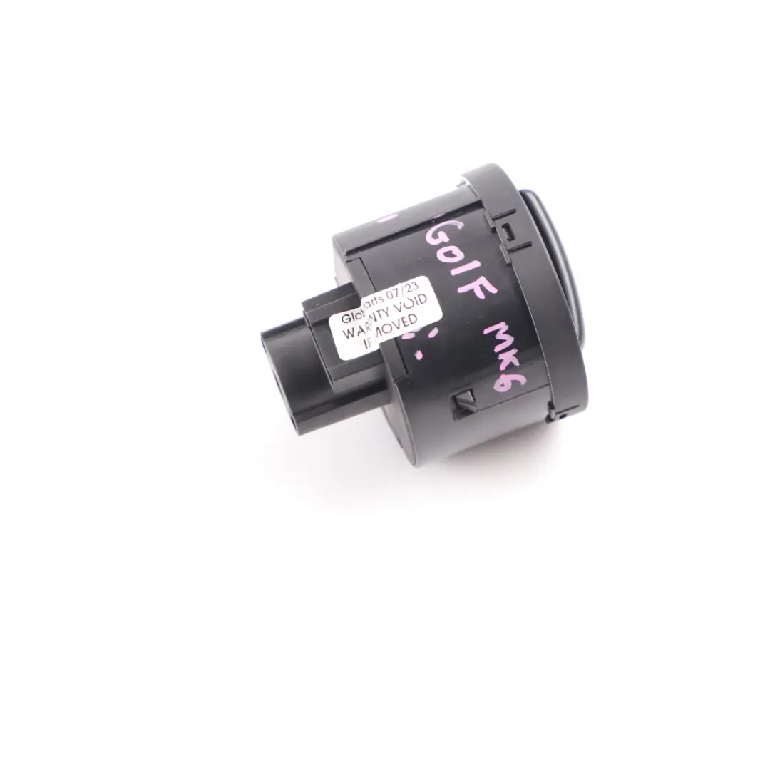 VW Volkswagen Golf 6 Headlight Lamp Switch Button Unit Black - SKU 1K0941431BB - Part number 1K0941431BB