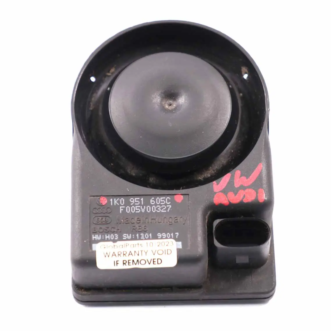 VW Volkswagen Golf Audi Seat Alarm System Siren Anti-Theft Signal 1K0951605C