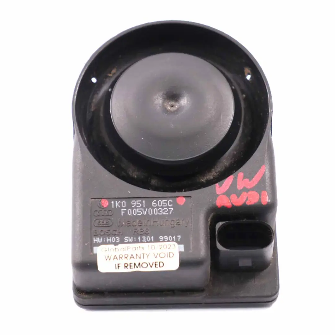 VW Volkswagen Golf Audi Seat Alarm System Siren Anti-Theft Signal - SKU 1K0951605C - Part number 1K0951605C