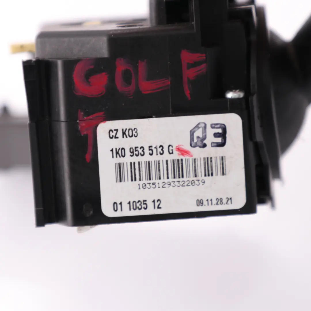 VW Golf 5 Manetka Tempomat Przełącznik Kierunkowskazów - SKU 1K0953513G - Numer Części 1K0953513G