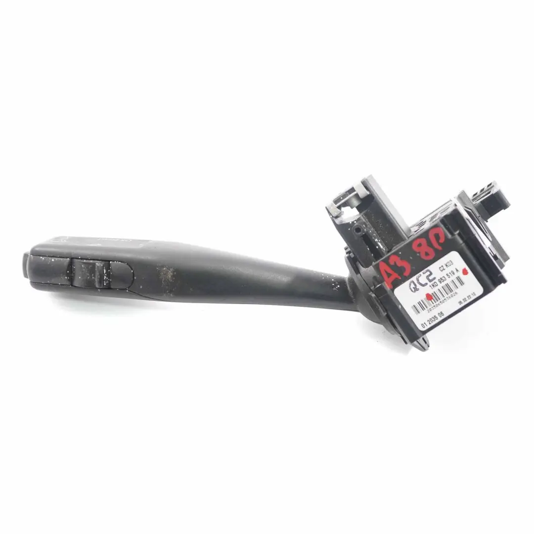 Interruptor unidad control limpiaparabrisas columna Audi A3 8P para con número de pieza 1K0953519A Interruptor unidad control limpiaparabrisas columna Audi A3 8P - SKU 1K0953519A - Número de pieza 1K0953519A