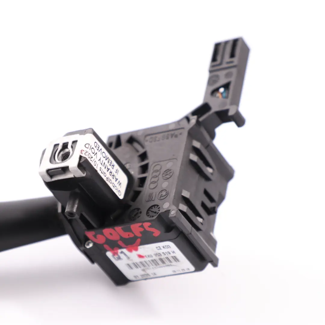 Windscreen Wiper Stalk Control Switch to VW Volkswagen Golf 5 with Part number 1K0953519H VW Volkswagen Golf 5 Windscreen Wiper Stalk Control Switch - SKU 1K0953519H - Part number 1K0953519H