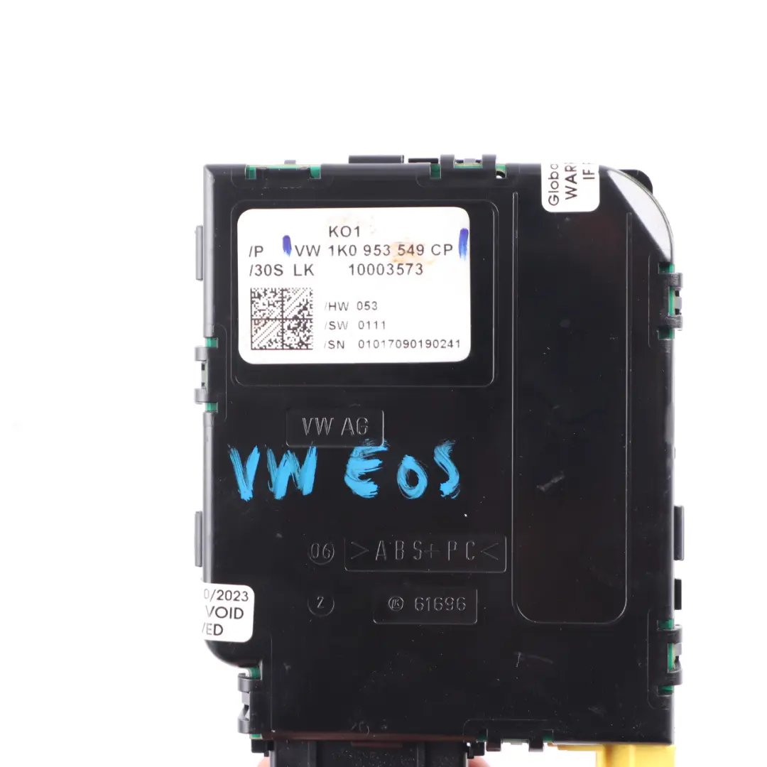 VW Golf MK6 Module de contrôle de la colonne de direction 1K0953549CF - SKU 1K0953549CP - Numéro de pièce 1K0953549CP