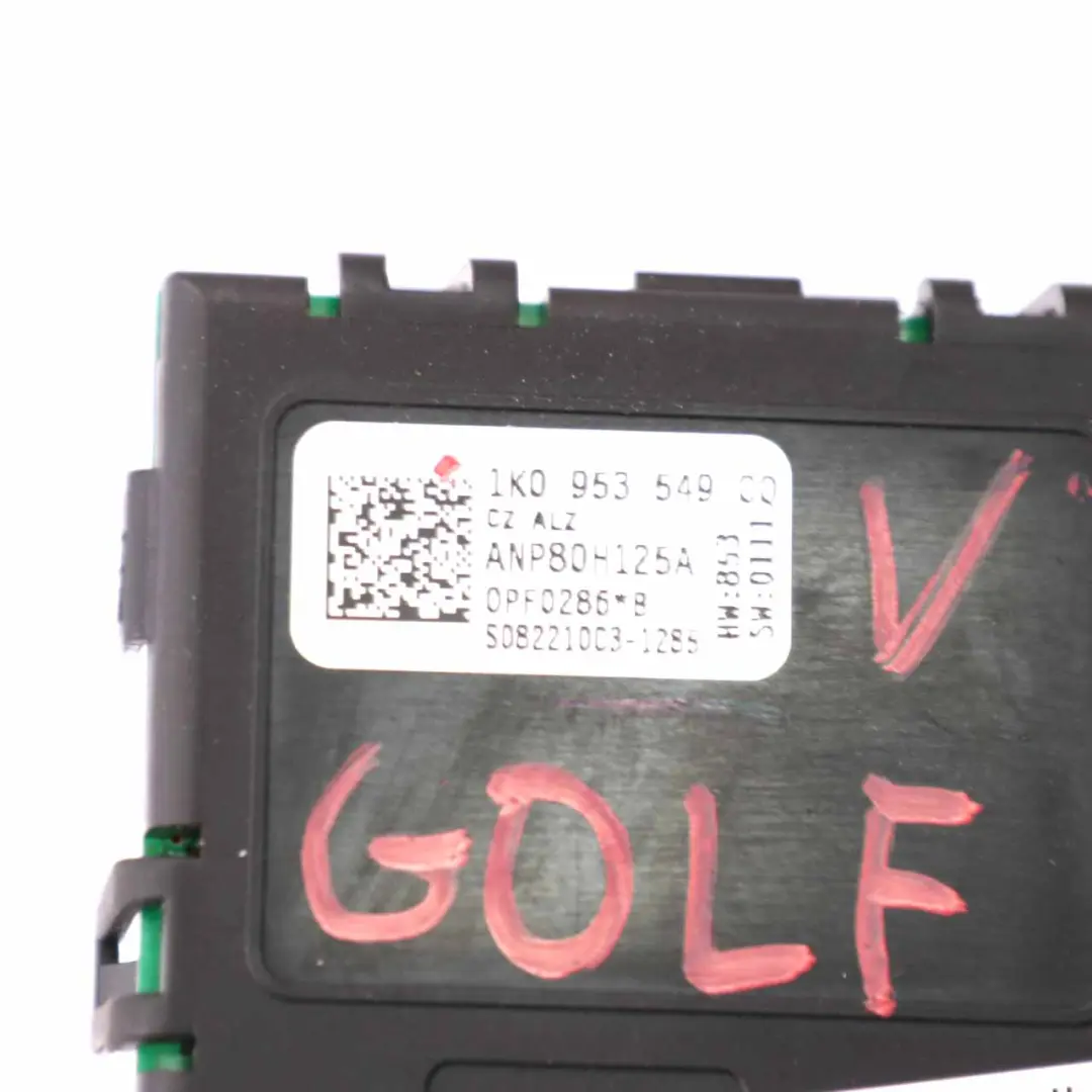 VW Golf MK5 Módulo de Control de la Columna de Dirección - SKU 1K0953549CQ - Número de pieza 1K0953549CQ