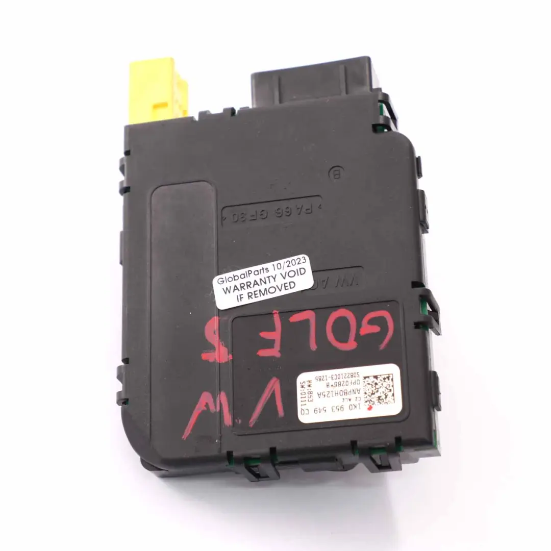 VW Golf MK5 Module de contrôle de la colonne de direction - SKU 1K0953549CQ - Numéro de pièce 1K0953549CQ