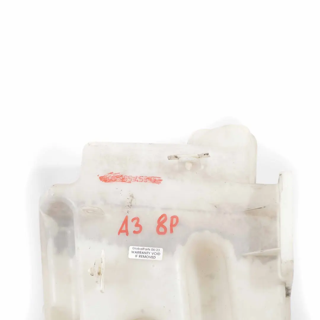 Windscreen Washer Bottle Fluid Tank Reservoir to Audi A3 8P with Part number 1K0955453Q Audi A3 8P Windscreen Washer Bottle Fluid Tank Reservoir - SKU 1K0955453Q - Part number 1K0955453Q