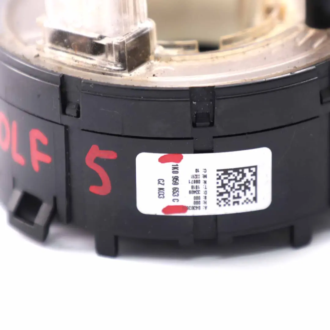 VW Golf MK5 Steering Wheel Clock Spring Slip Ring - SKU 1K0959653C - Part number 1K0959653C
