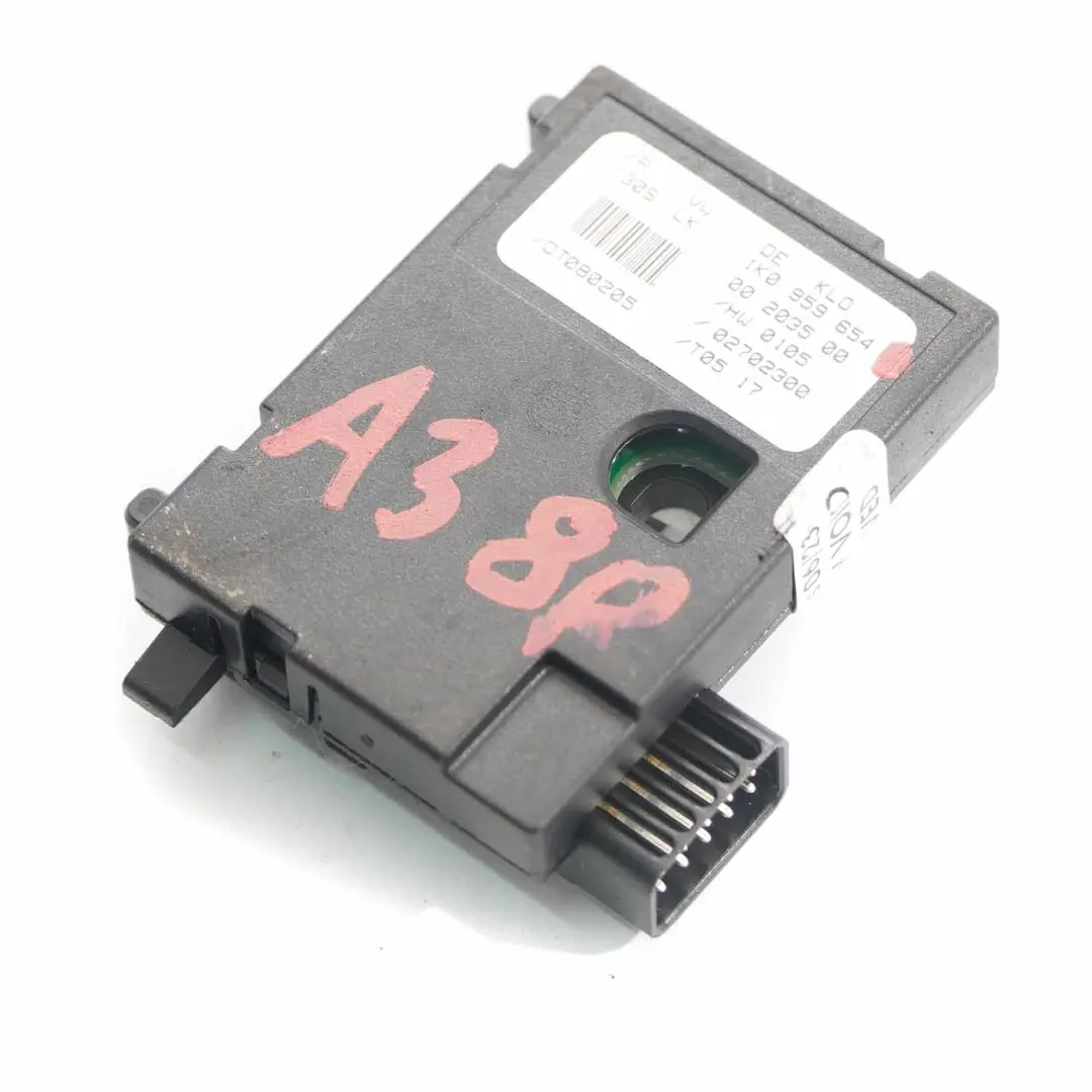 Sensore posizione angolare del volante Modulo di controllo per Audi A3 8P con numero di parte 1K0959654 Audi A3 8P Sensore posizione angolare del volante Modulo di controllo - SKU 1K0959654 - Numero di parte 1K0959654