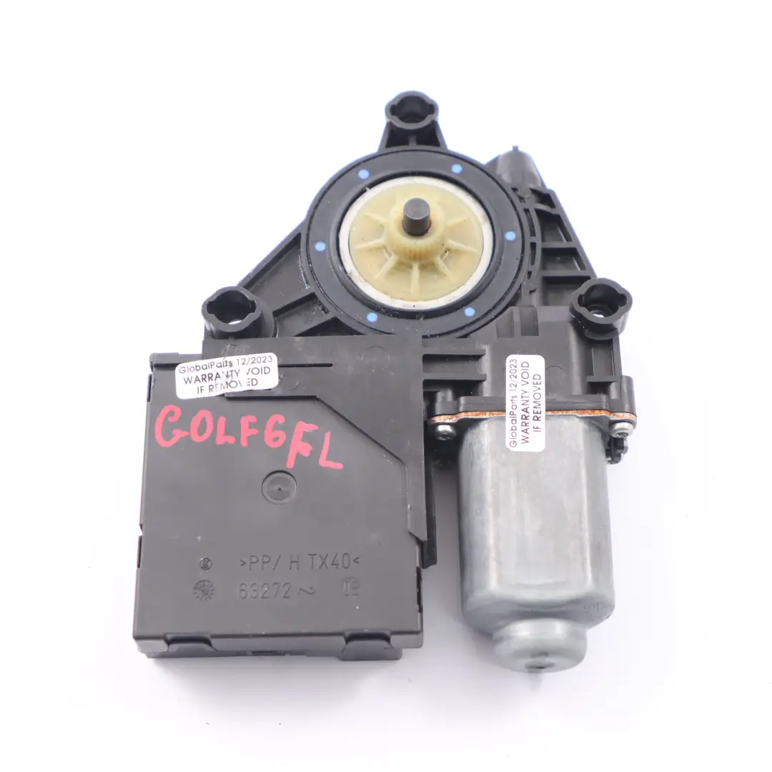Volkswagen VW Golf VI Window Lifter Motor Front Left N/S Mechanism - SKU 1K0959702AM - Part number 1K0959702AM