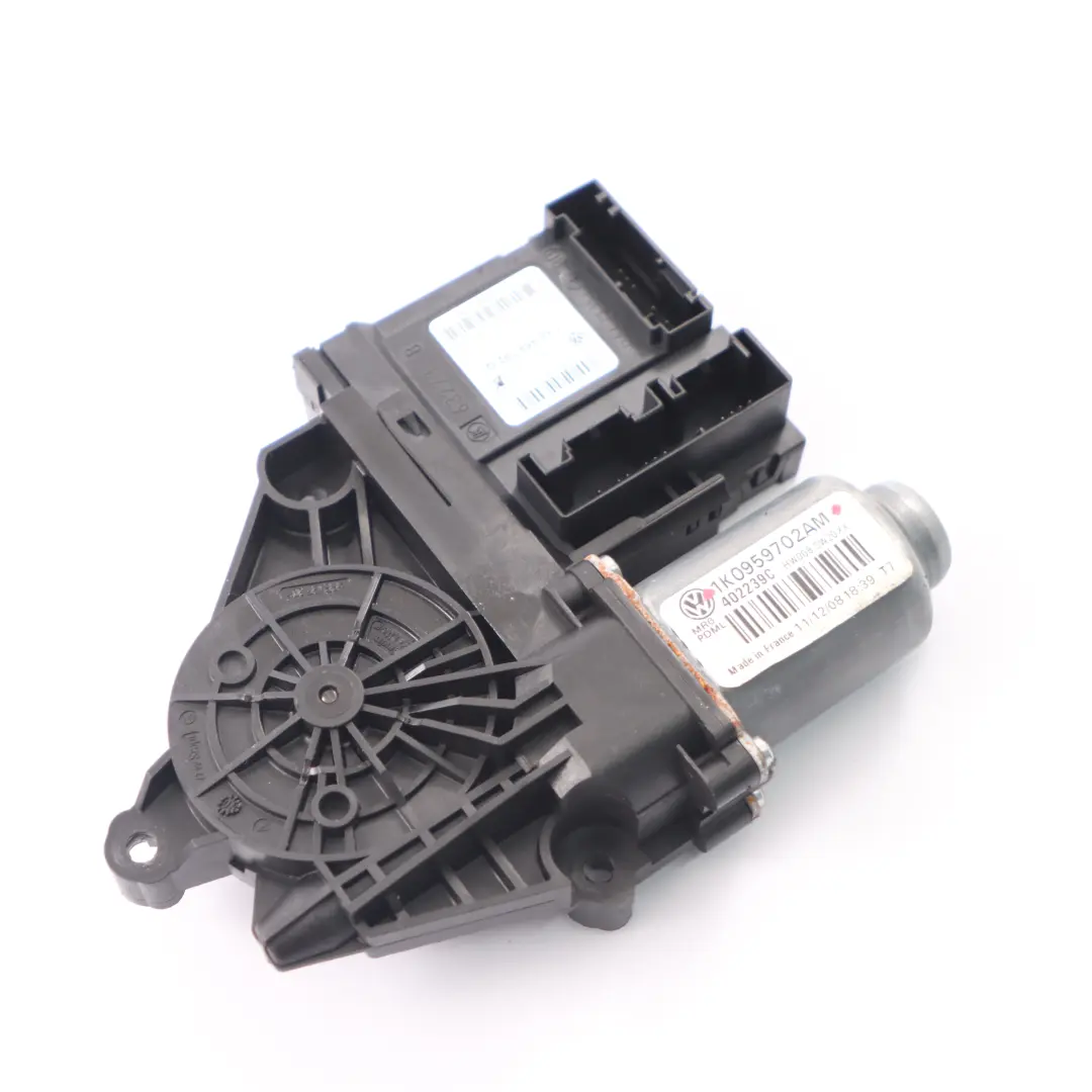 Window Lifter Motor Front Left N/S Mechanism to Volkswagen VW Golf VI with Part number 1K0959702AM Volkswagen VW Golf VI Window Lifter Motor Front Left N/S Mechanism - SKU 1K0959702AM - Part number 1K0959702AM