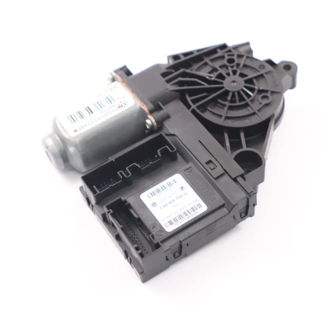 Volkswagen VW Golf VI Window Lifter Motor Front Left N/S Mechanism - SKU 1K0959702AM - Part number 1K0959702AM