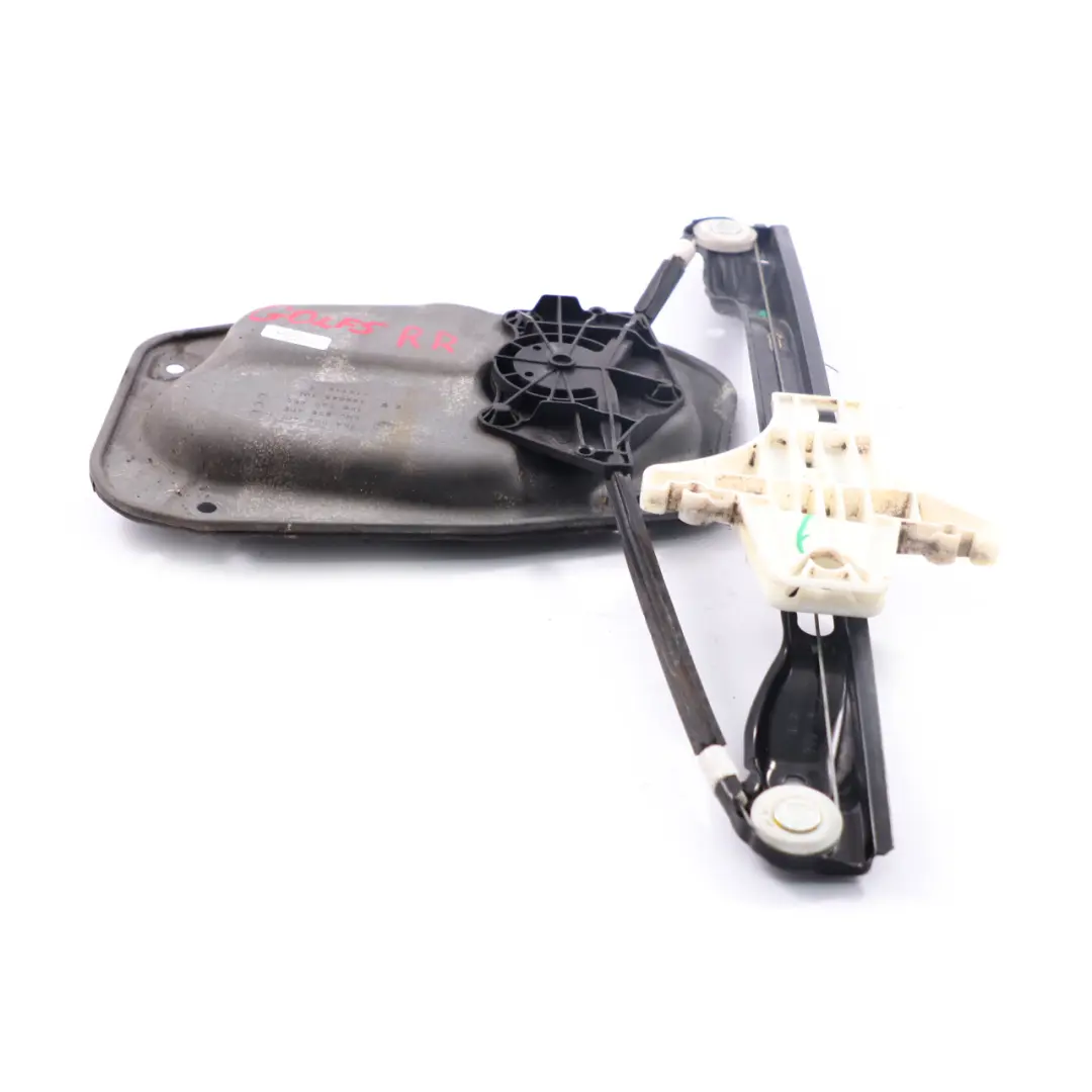 Regulador Portador Puerta Trasera Derecha para Volkswagen Golf V con número de pieza 1K0959704F Volkswagen Golf V Regulador Portador Puerta Trasera Derecha - SKU 1K0959704F - Número de pieza 1K0959704F