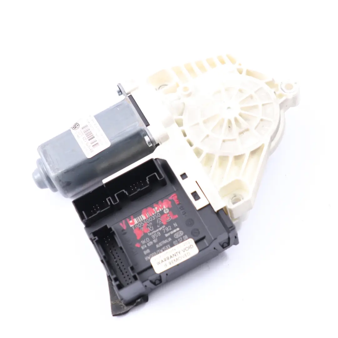 VW Volkswagen Passat B6 Fensterheber Motor Vorne Rechts Mechanismus - SKU 1K0959792N - Teilenummer 1K0959792N