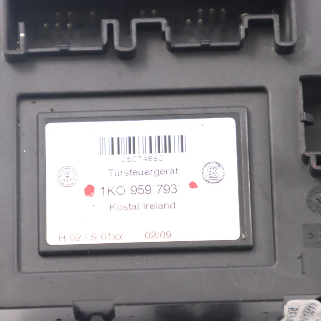 VW Volkswagen Caddy MK3 Lève-vitre avant gauche Module - SKU 1K0959793 - Numéro de pièce 1K0959793