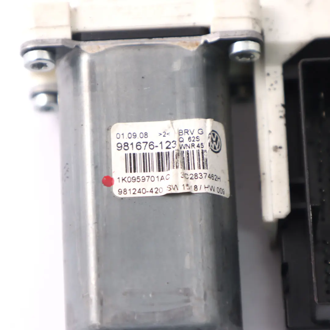 VW Passat B6 Motore Alzacristalli Anteriore Sinistro Meccanismo - SKU 1K0959793N - Numero di parte 1K0959793N