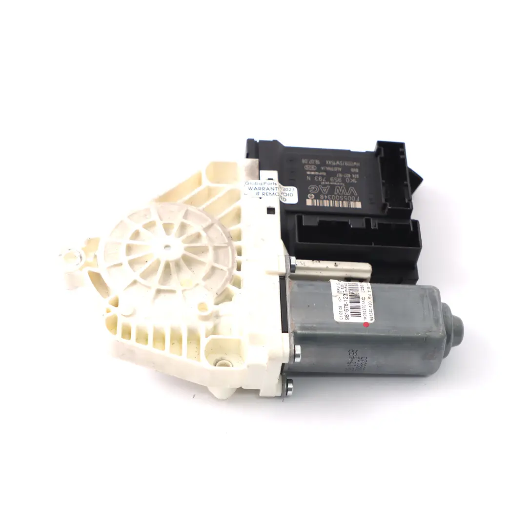 Window Lifter Motor Front Left N/S Mechanism to VW Volkswagen Passat B6 with Part number 1K0959793N VW Volkswagen Passat B6 Window Lifter Motor Front Left N/S Mechanism - SKU 1K0959793N - Part number 1K0959793N