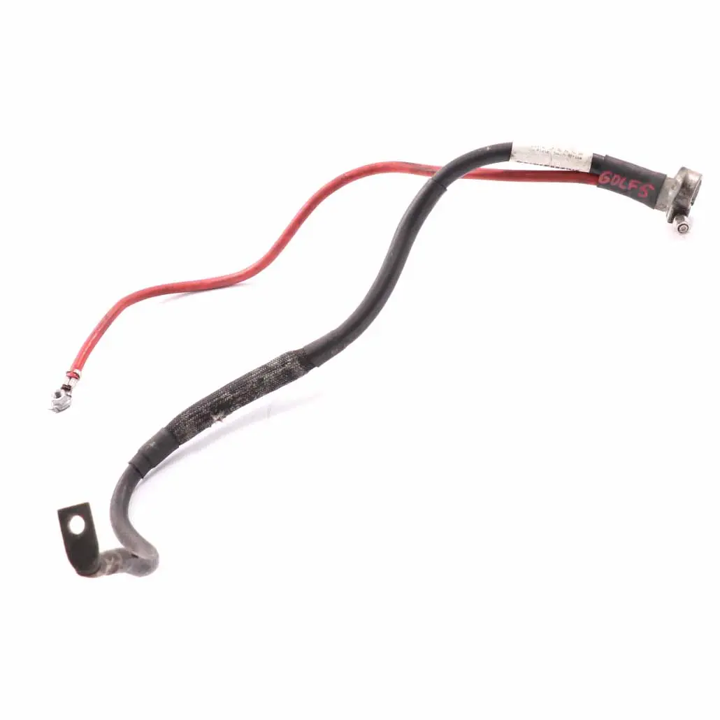 MK5 6 Audi A3 8P Cavo terminale positivo della batteria per VW Golf con numero di parte 1K0971228L VW Golf MK5 6 Audi A3 8P Cavo terminale positivo della batteria - SKU 1K0971228L - Numero di parte 1K0971228L