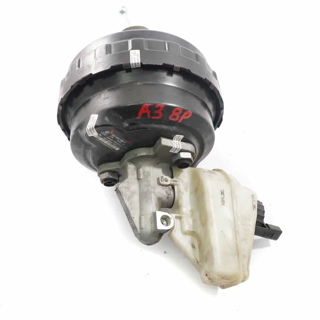 Servofreno Unidad de Frenado Cilindro Maestro para Audi A3 8P con número de pieza 1K2614105T Audi A3 8P Servofreno Unidad de Frenado Cilindro Maestro - SKU 1K2614105T - Número de pieza 1K2614105T