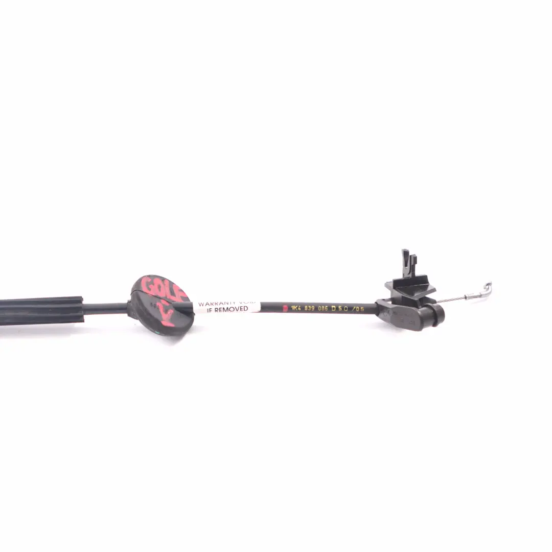 Volkswagen Golf V Bowdenzug Türgriffseil vorne hinten rechts - SKU 1K4839086D - Teilenummer 1K4839086D