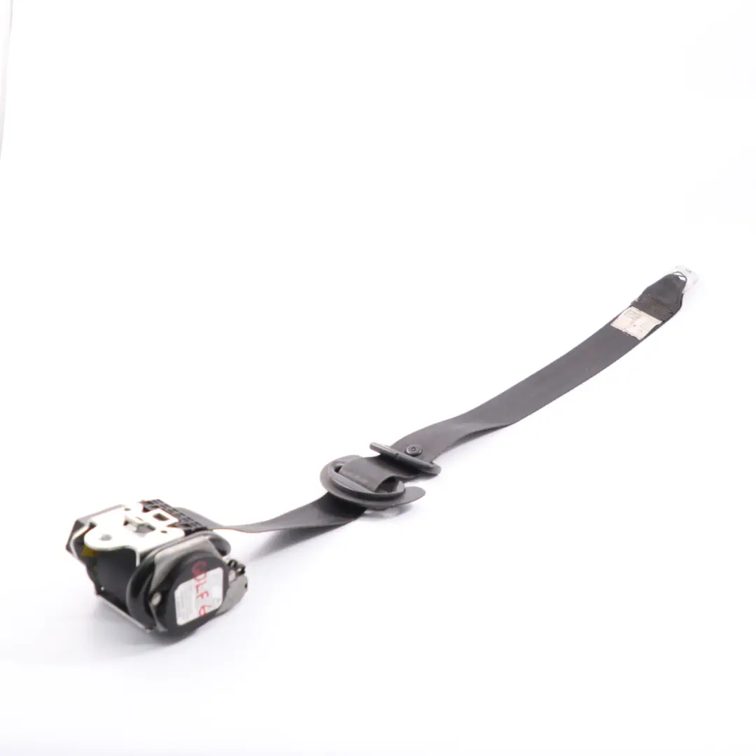 VW Volkswagen Golf 6 Seat Belt Front Right O/S Seatbelt Black - SKU 1K4857706AJ - Part number 1K4857706AJ
