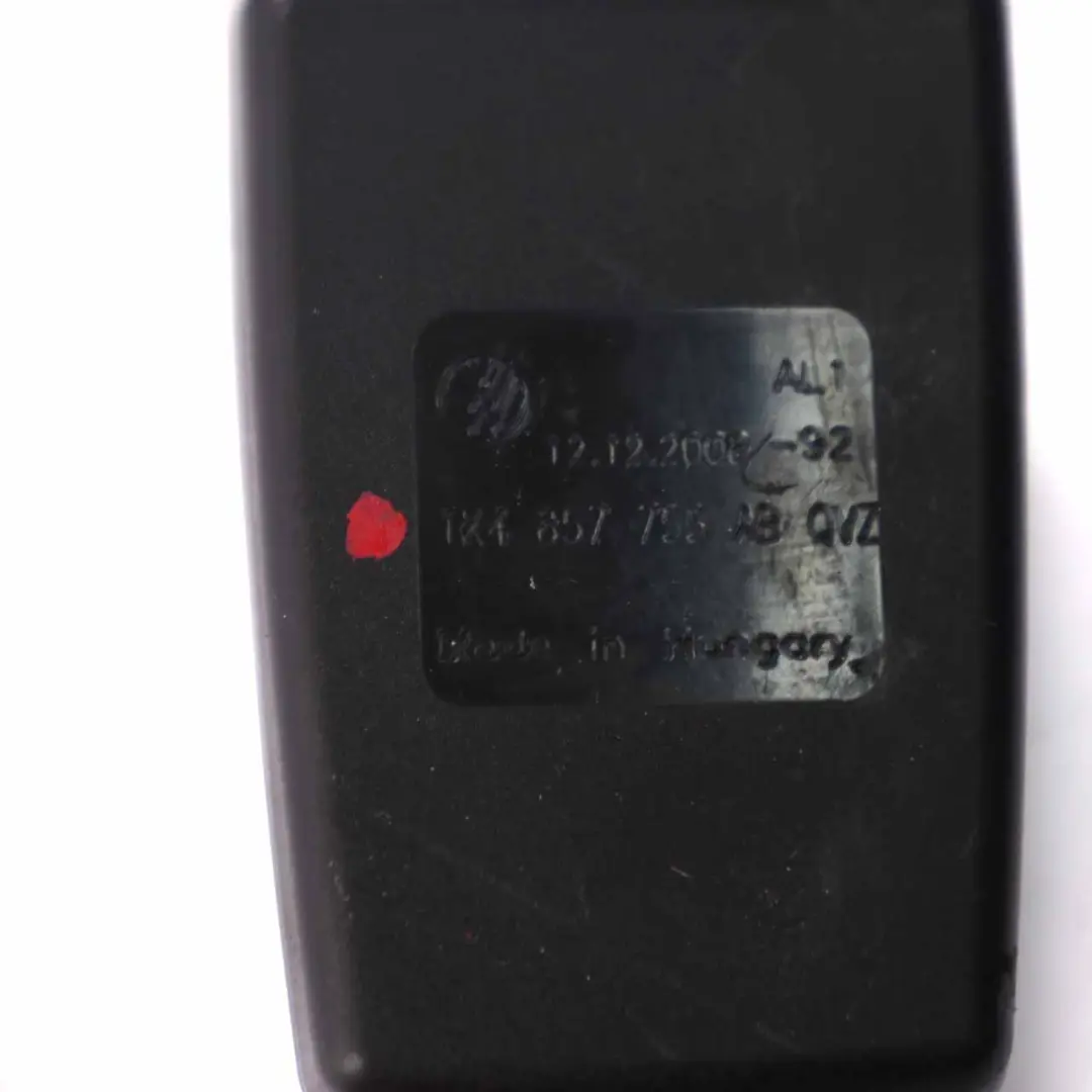 Mk6 Hebilla Cinturón Seguridad Pestillo Delantero Izquierdo para Volkswagen VW Golf con número de pieza 1K4857755AB Volkswagen VW Golf Mk6 Hebilla Cinturón Seguridad Pestillo Delantero Izquierdo - SKU 1K4857755AB - Número de pieza 1K4857755AB