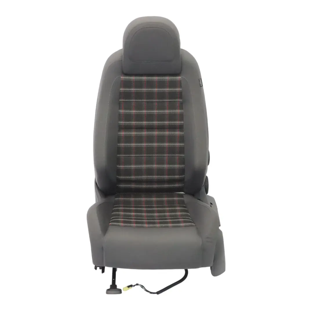 VW Volkswagen Golf 5 5D Front Sport Seat GTI Left N/S Cloth Antracite - SKU 1K4881805TK-1 - Part number 1K4881805TK