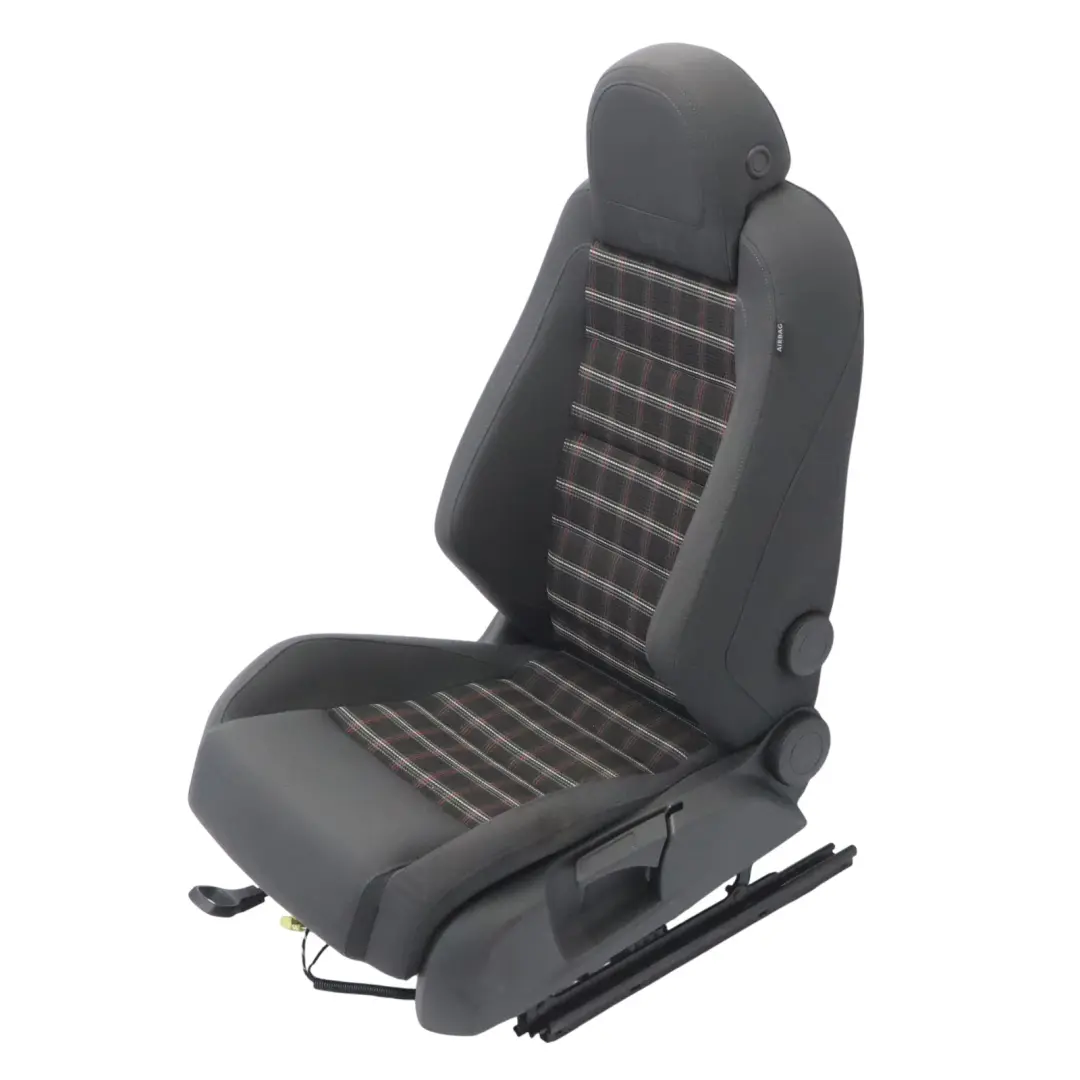VW Volkswagen Golf 5 5D Front Sport Seat GTI Left N/S Cloth Antracite - SKU 1K4881805TK-1 - Part number 1K4881805TK