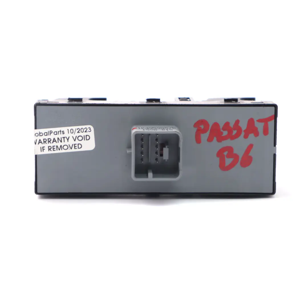 VW Golf 5 Passat B6 Interruptor elevalunas eléctrico lado conductor - SKU 1K4959857B - Número de pieza 1K4959857B