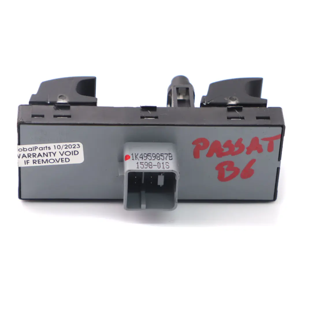 Panel Przełącznik Podnoszenia Szyb Kierowcy do VW Golf 5 Passat B6 o numerze 1K4959857B VW Golf 5 Passat B6 Panel Przełącznik Podnoszenia Szyb Kierowcy - SKU 1K4959857B - Numer Części 1K4959857B
