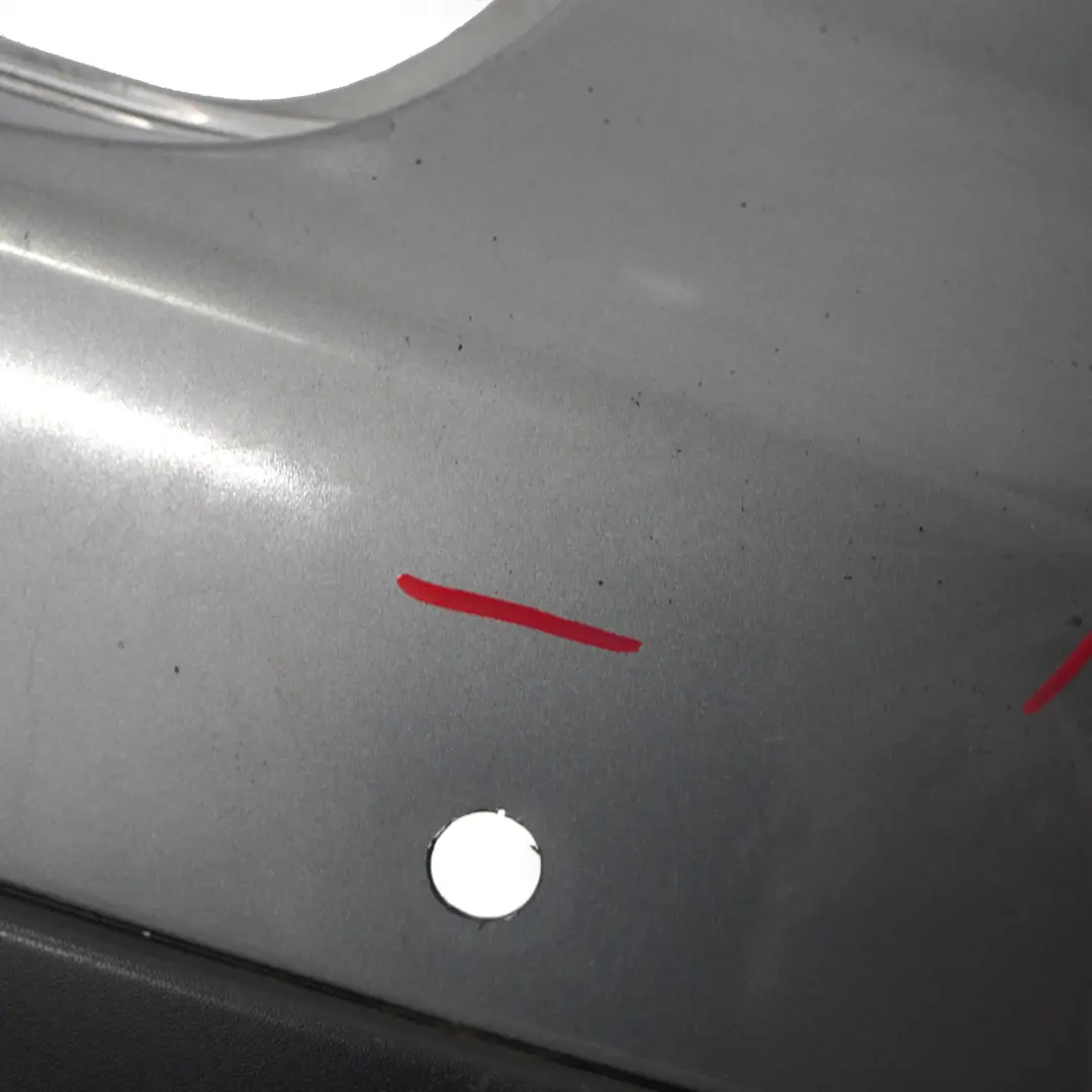 Volkswagen VW Golf Mk5 Bumper Rear Trim Panel Cover United Grey Metallic - LA7T - SKU 1K6807417-UGR - Part number 1K6807417