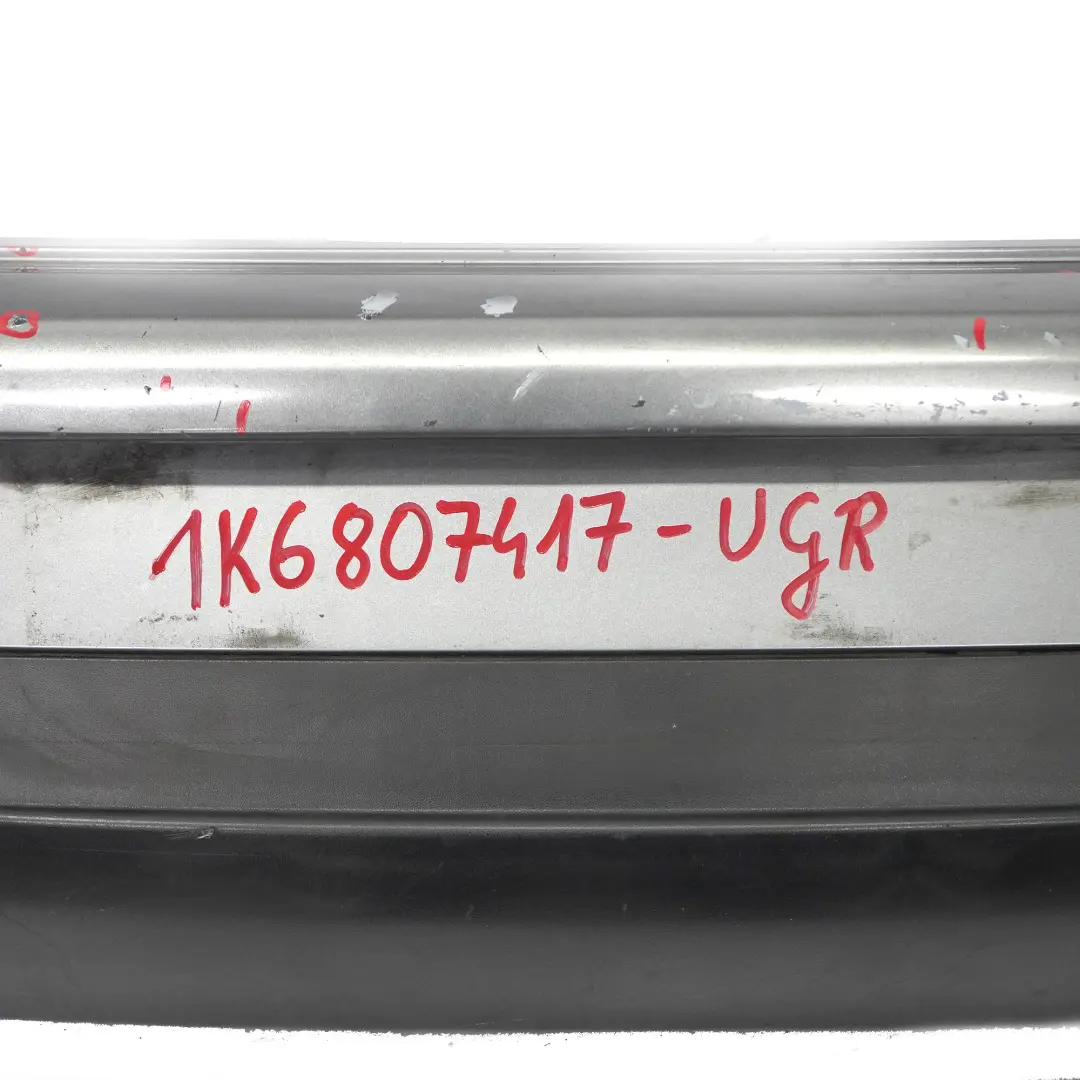 Volkswagen VW Golf VI Przedni Zderzak United Grey Szary Metalik - LA7T - SKU 1K6807417-UGR - Numer Części 1K6807417