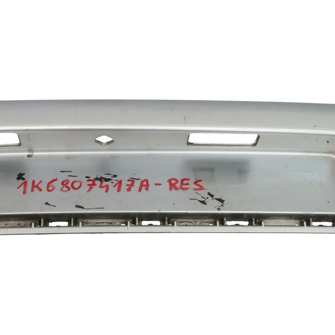 Volkswagen VW Golf Mk5 Bumper Rear Trim Panel Cover Reflex Silver - A7W - SKU 1K6807417A-RES - Part number 1K6807417A