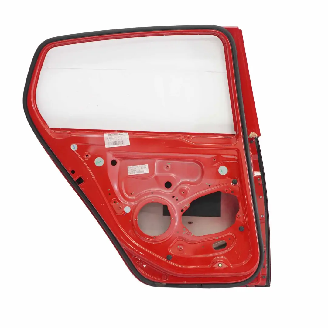 VW Volkswagen Golf Mk5 Door Rear Left N/S Panel Tornado Red - LY3D - SKU 1K6833105J-TRE - Part number 1K6833105J