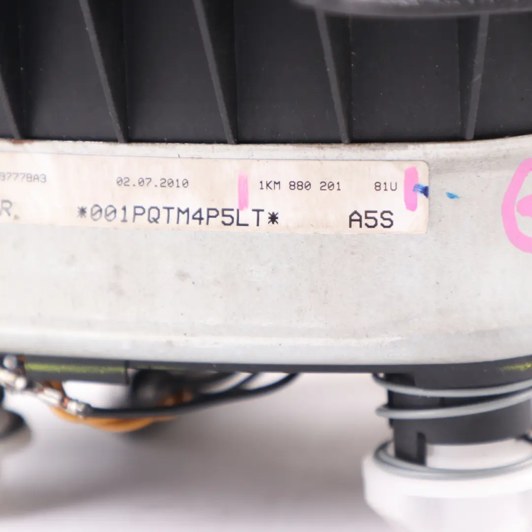 Steering Wheel Air Bag Driver Module Airbag to VW Volkswagen Golf 6 with Part number 1KM880201 VW Volkswagen Golf 6 Steering Wheel Air Bag Driver Module Airbag - SKU 1KM880201 - Part number 1KM880201