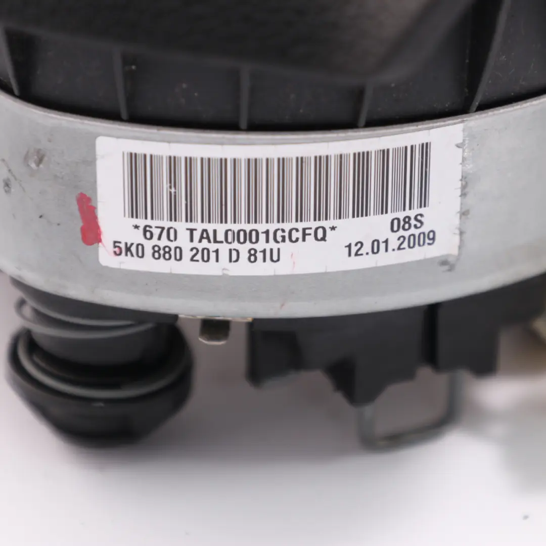VW Volkswagen Golf 6 Steering Wheel Air Bag Driver Module Airbag - SKU 1KM880201D - Part number 1KM880201D