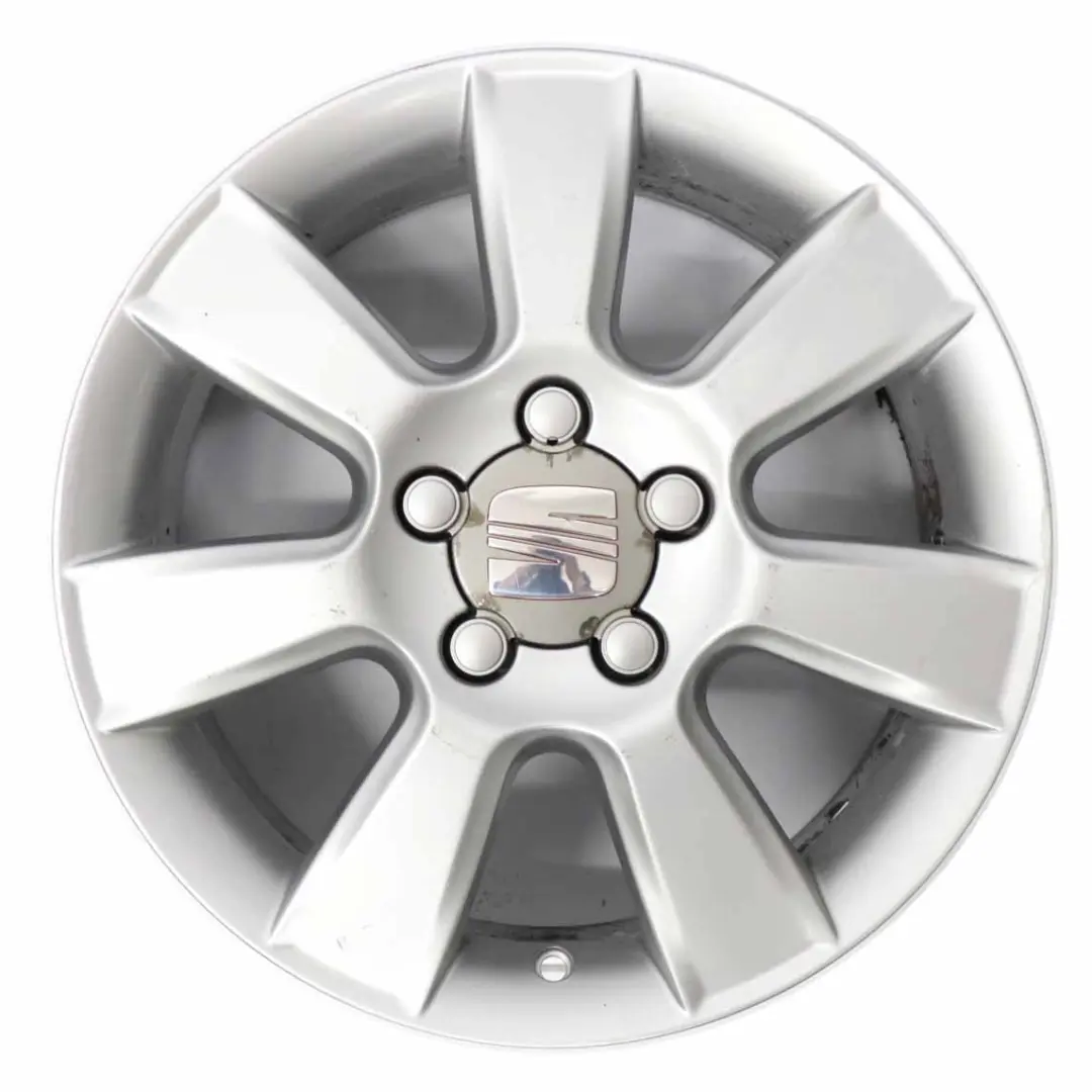  Cerchio in lega Seat Leon II Argento 16" 6,5J ET:50 - SKU 1P0601025G-2 - Numero di parte 1P0601025G