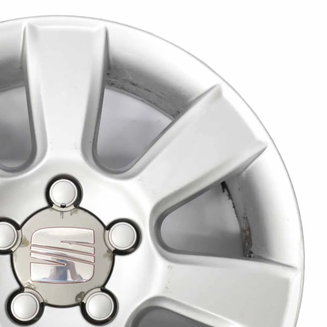 Jante alliage argent 16" 6,5J ET:50 pour Seat Leon II à propos du numéro de pièce 1P0601025G Seat Leon II Jante alliage argent 16" 6,5J ET:50 - SKU 1P0601025G-2 - Numéro de pièce 1P0601025G