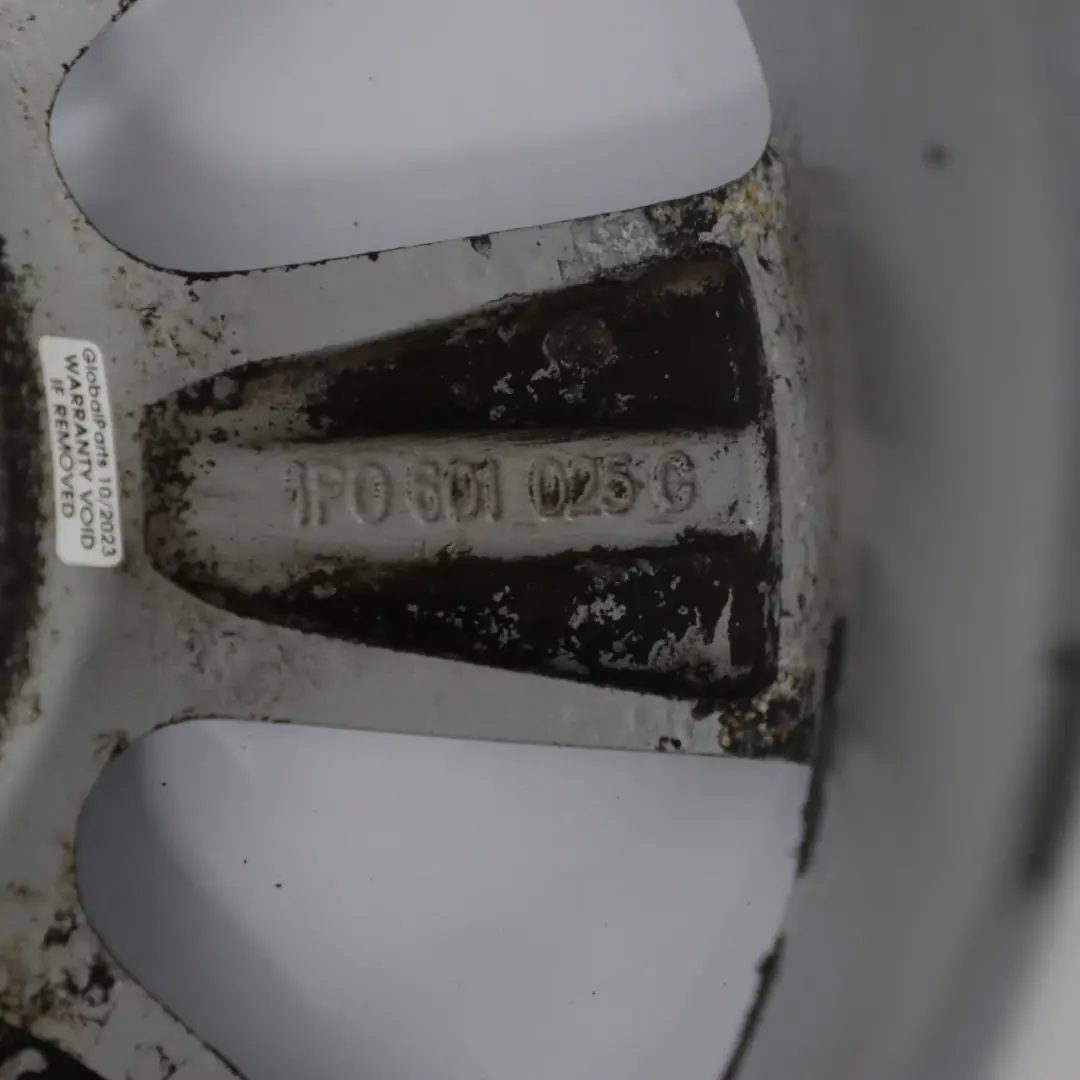 Alloy Wheel Rim 16" 6,5J ET:50 to Seat Leon II Silver with Part number 1P0601025G Seat Leon II Silver Alloy Wheel Rim 16" 6,5J ET:50 - SKU 1P0601025G-4 - Part number 1P0601025G